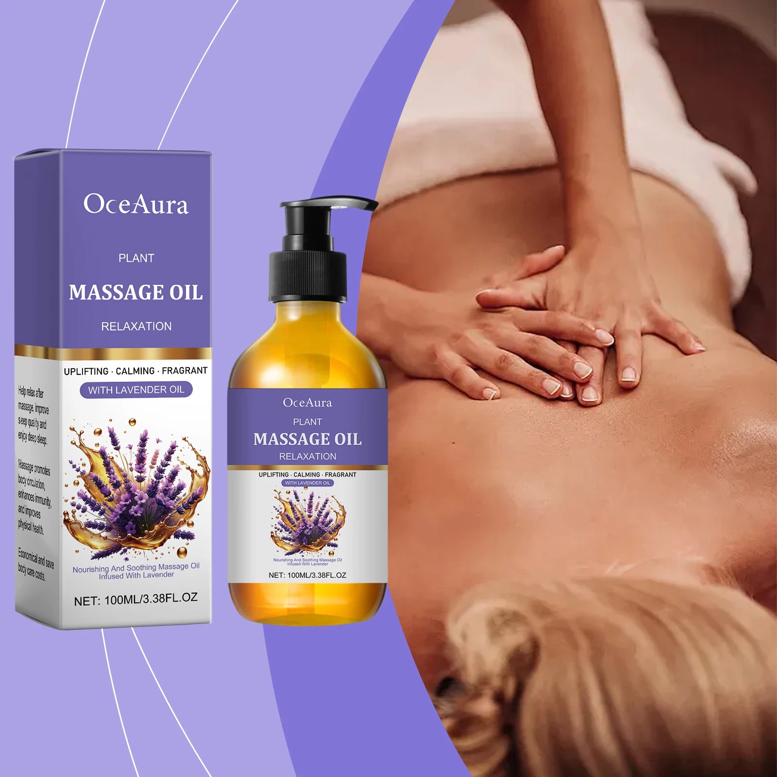DAT Lavender Recovery Massage Oil™
