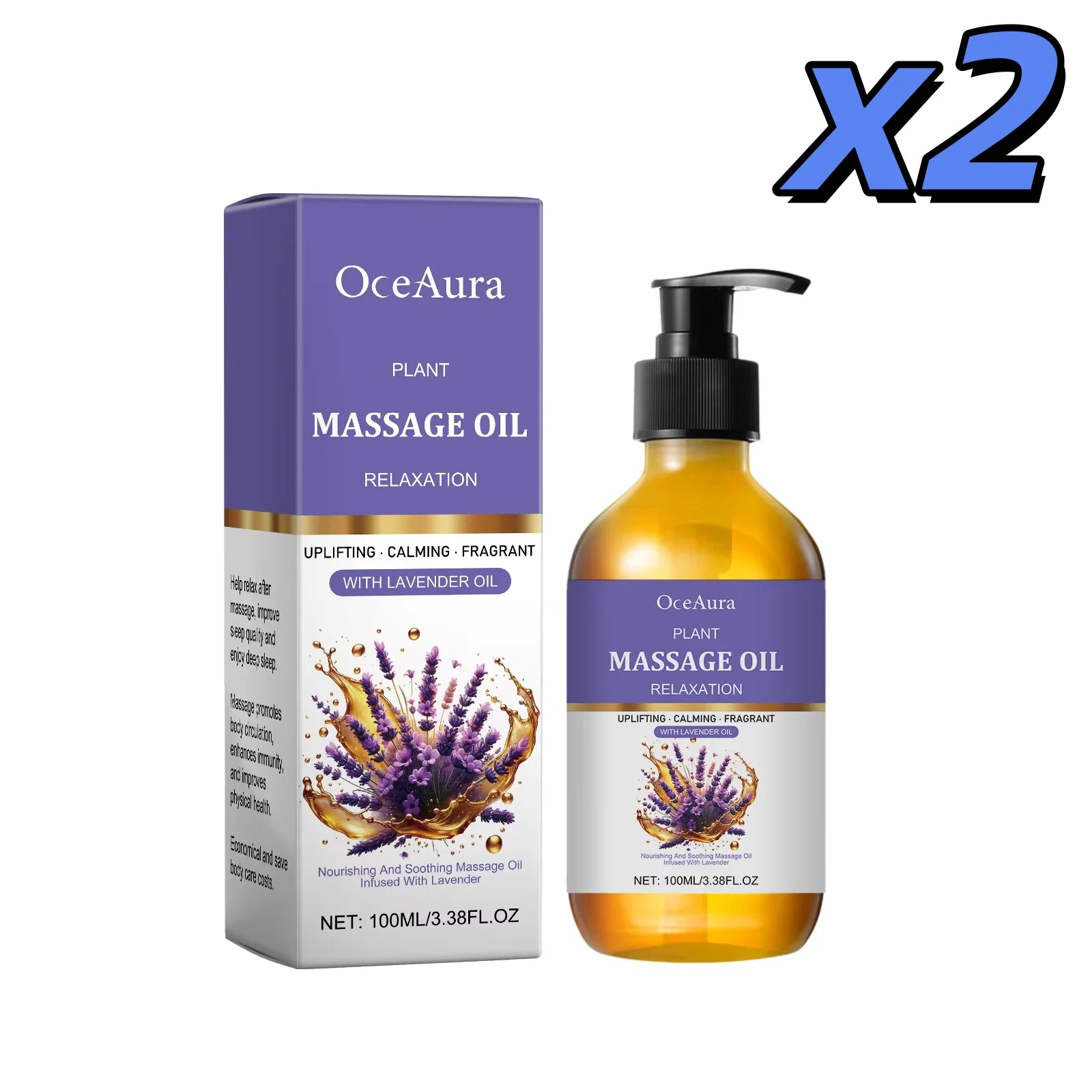 DAT Lavender Recovery Massage Oil™