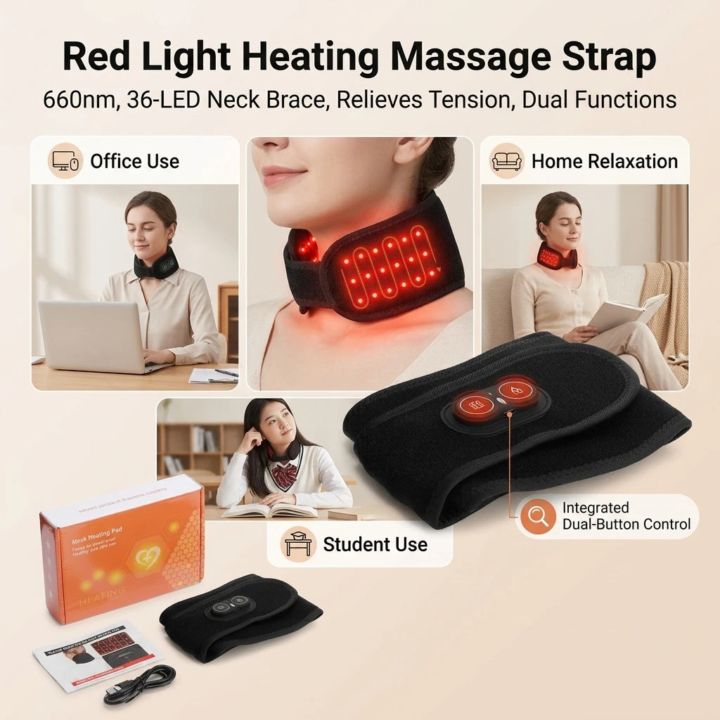 DAT 660nm Red Light Neck Massager™