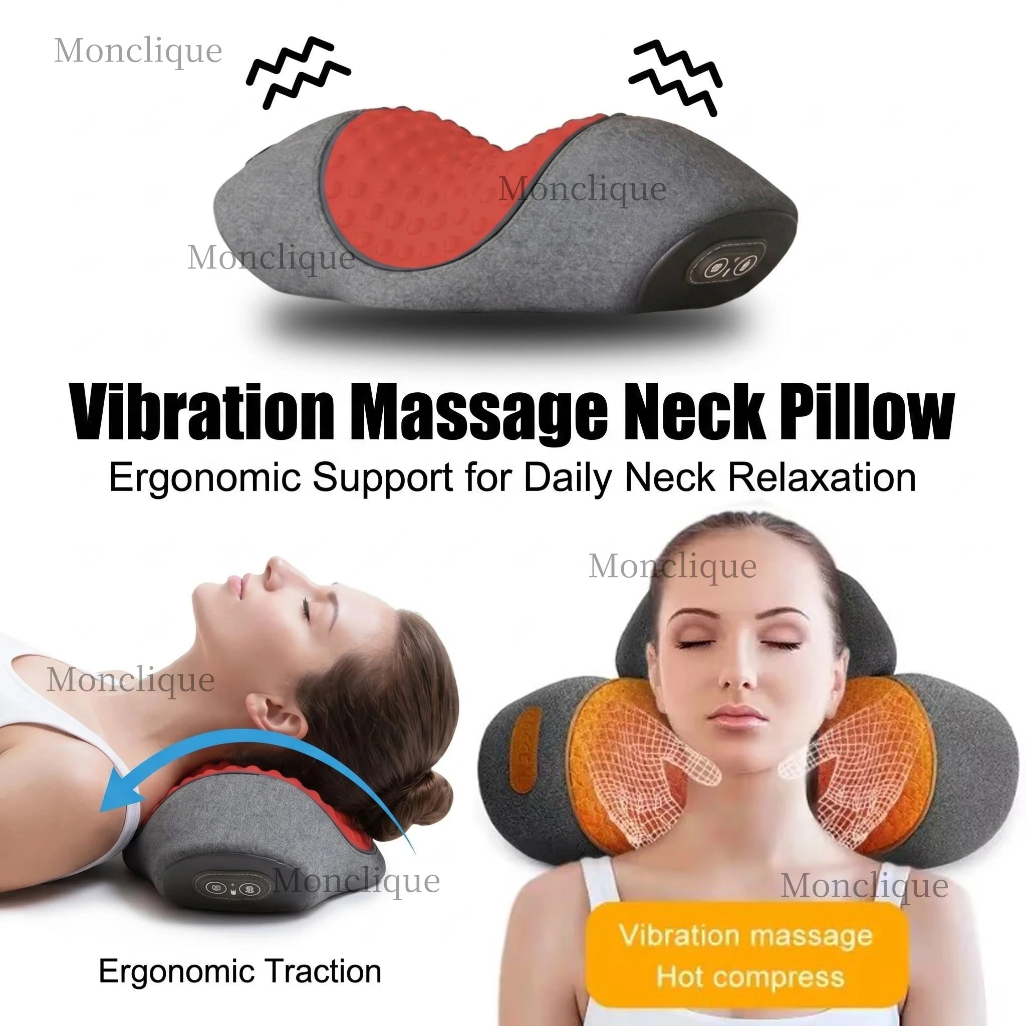 DAT 3-in-1 Neck Recovery Pillow