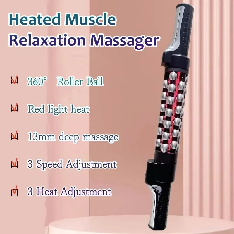 DAT 360° Red Light Recovery Roller Massager