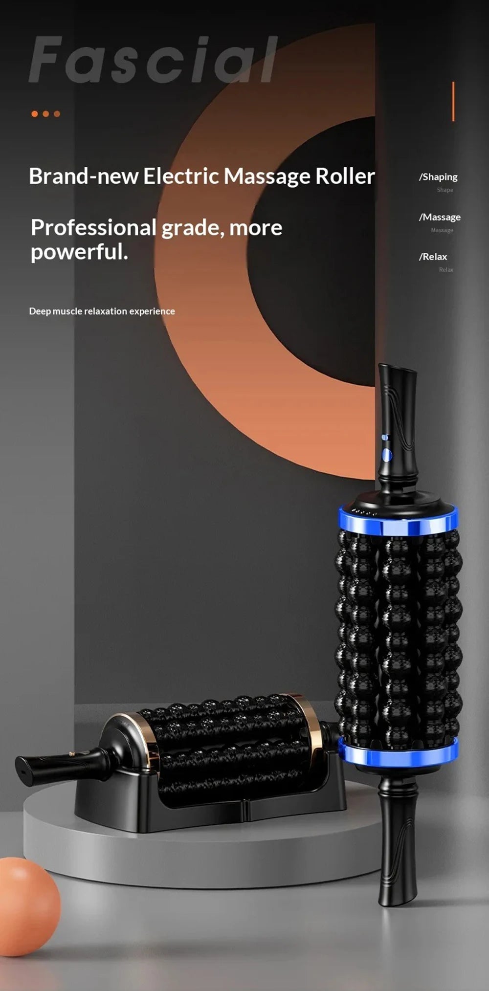 DAT Deep Tissue Percussive Massage Roller