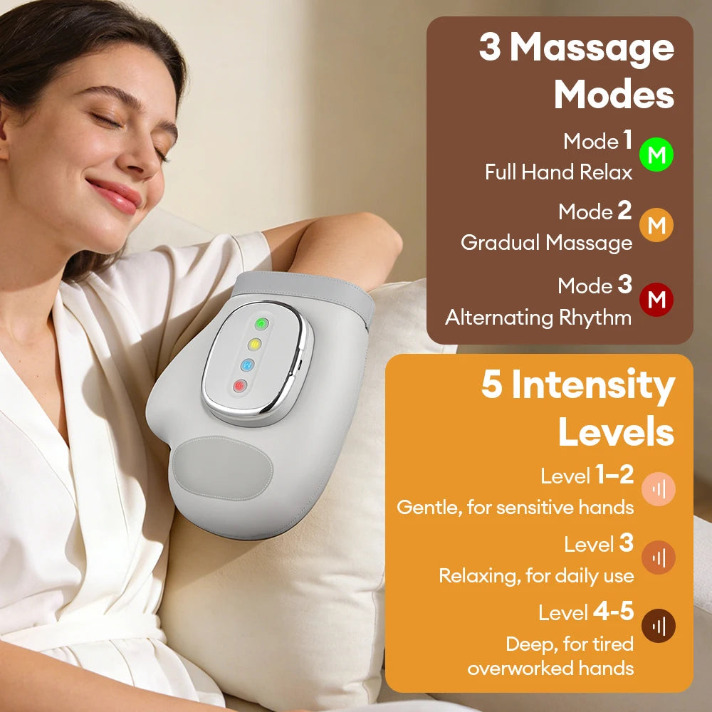 DAT 5-Level Air Compression Hand Massager