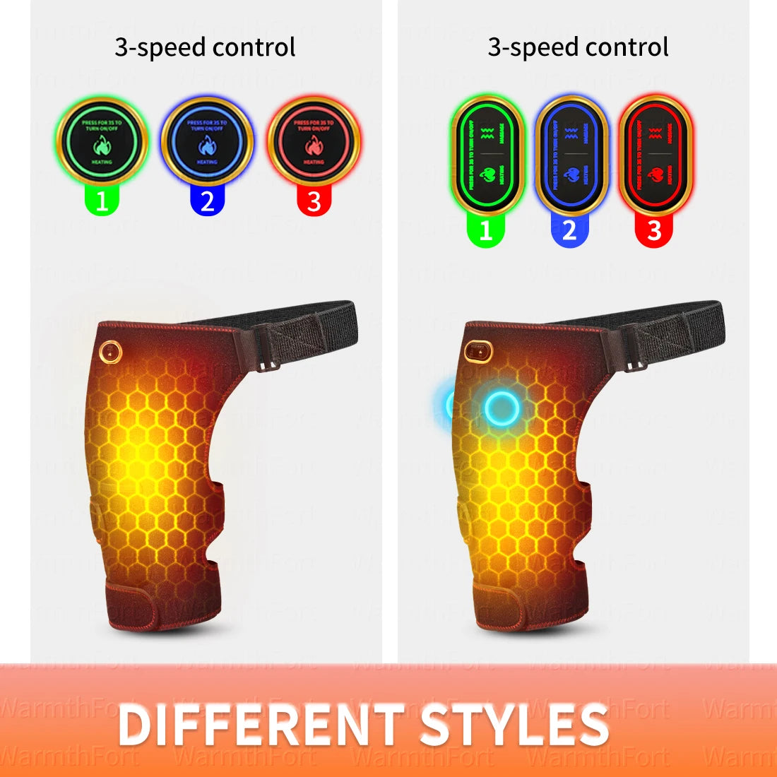 DAT Cordless Heated Hip & Lower Back Recovery Wrap
