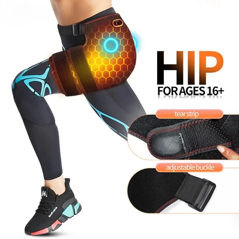 DAT Cordless Heated Hip & Lower Back Recovery Wrap