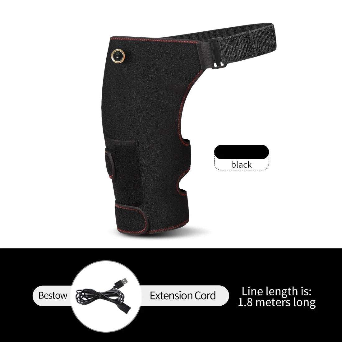 DAT Cordless Heated Hip & Lower Back Recovery Wrap