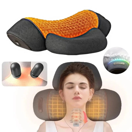 DAT 3-in1 Neck & Shoulder Recovery Pillow – Heat, Vibration & Stretch