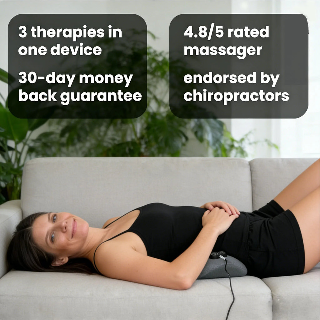 DAT 3-in 1 Shiatsu Back Recovery Massager