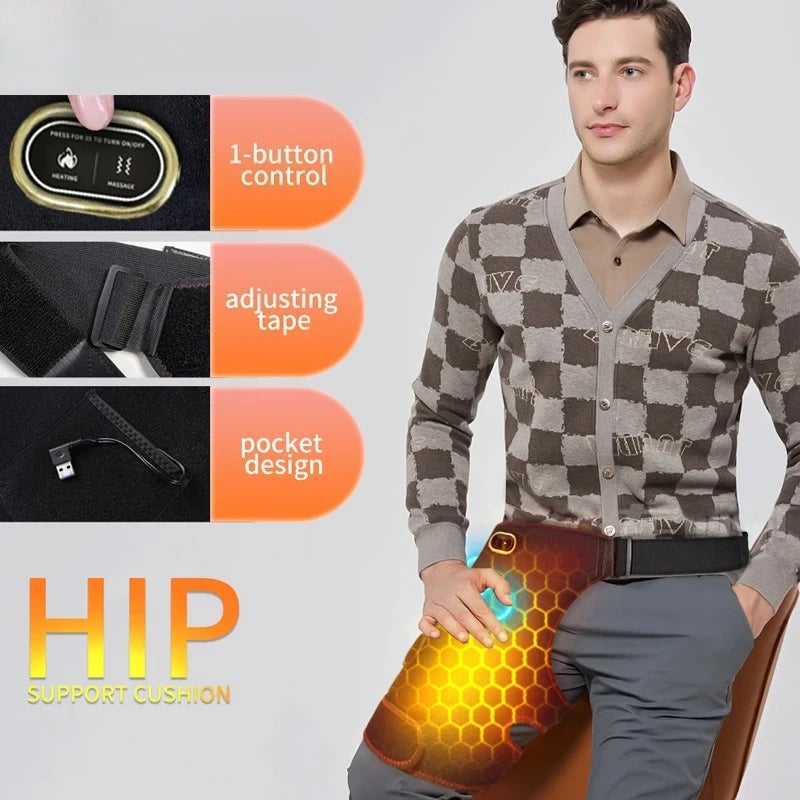 DAT Cordless Heated Hip & Lower Back Recovery Wrap