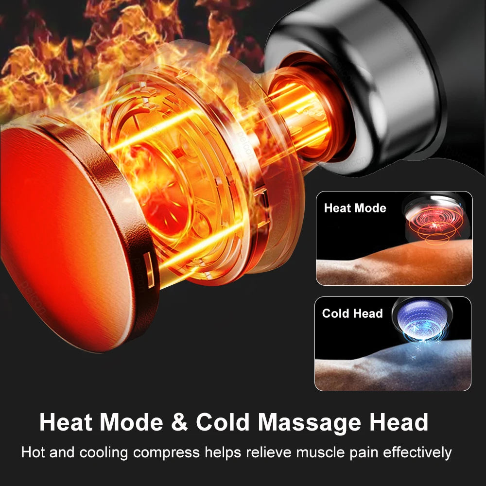 DAT Pro Deep Tissue Massage Gun with handle