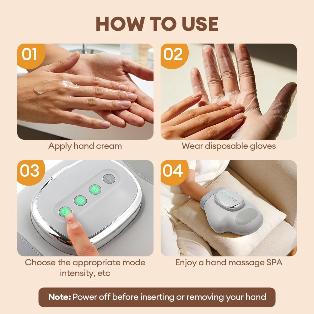 DAT 5-Level Air Compression Hand Massager