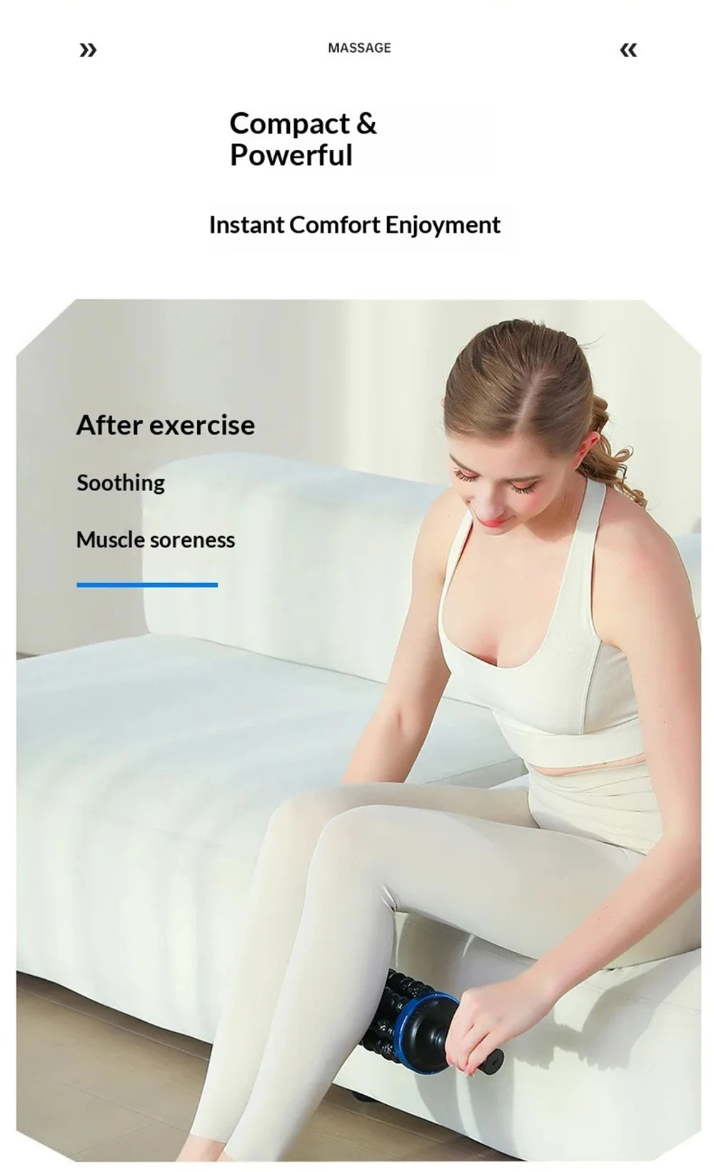 DAT Deep Tissue Percussive Massage Roller
