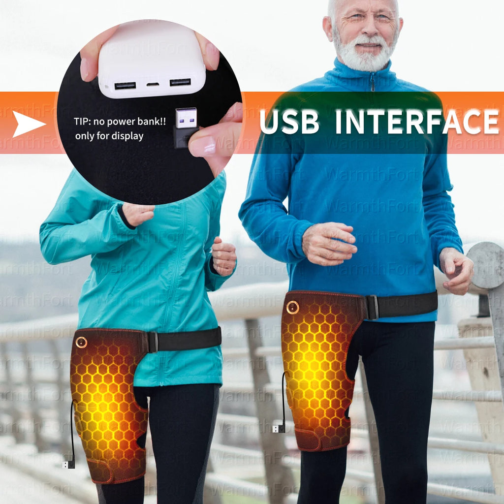 DAT Cordless Heated Hip & Lower Back Recovery Wrap