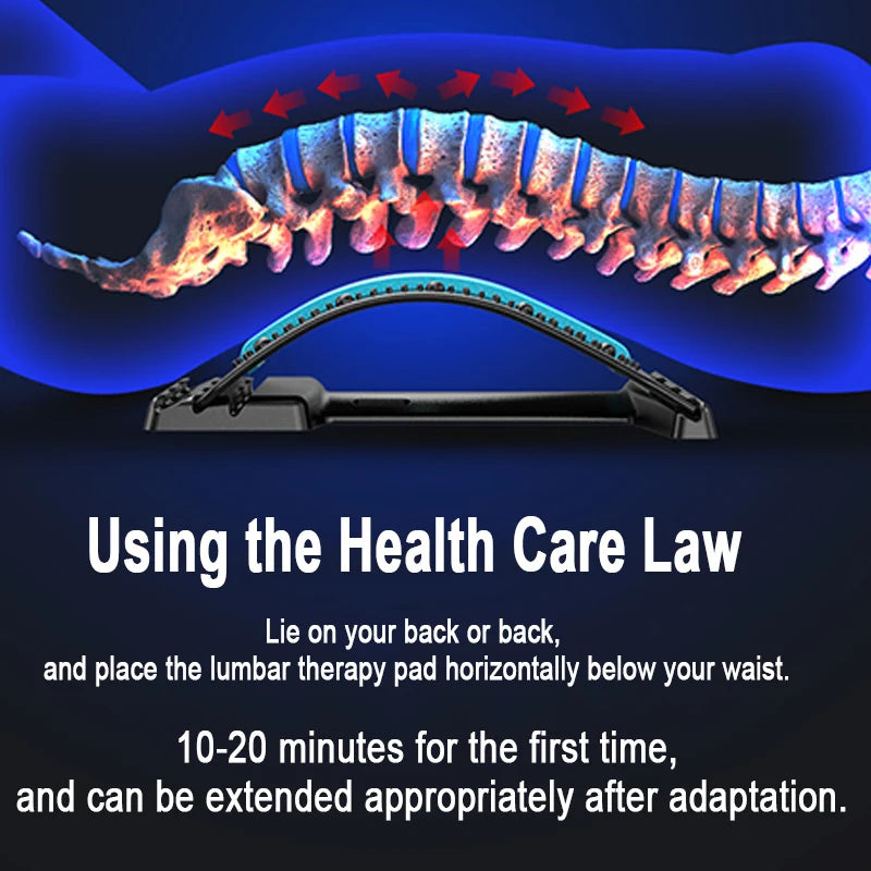 DAT Adjustable Lumbar Back Stretcher