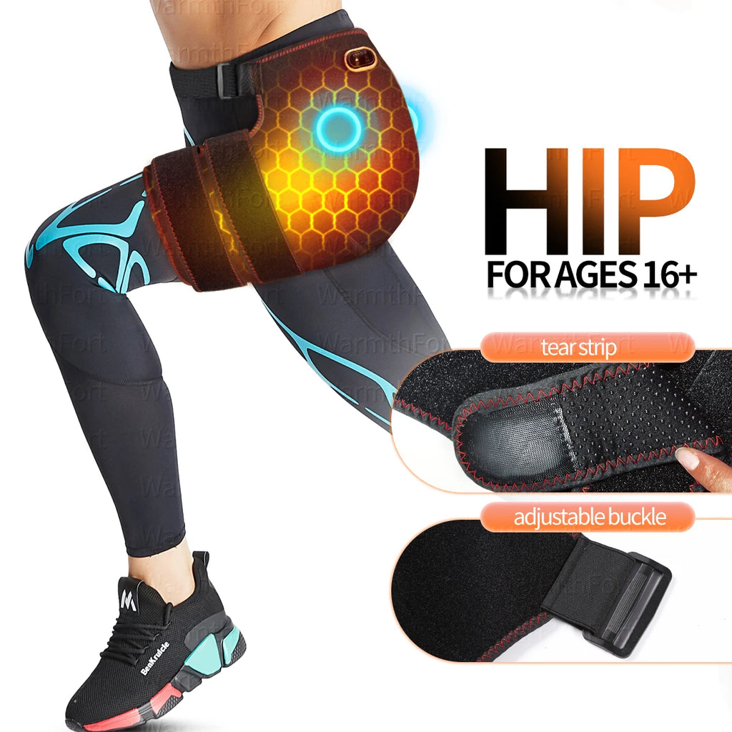 DAT Cordless Heated Hip & Lower Back Recovery Wrap