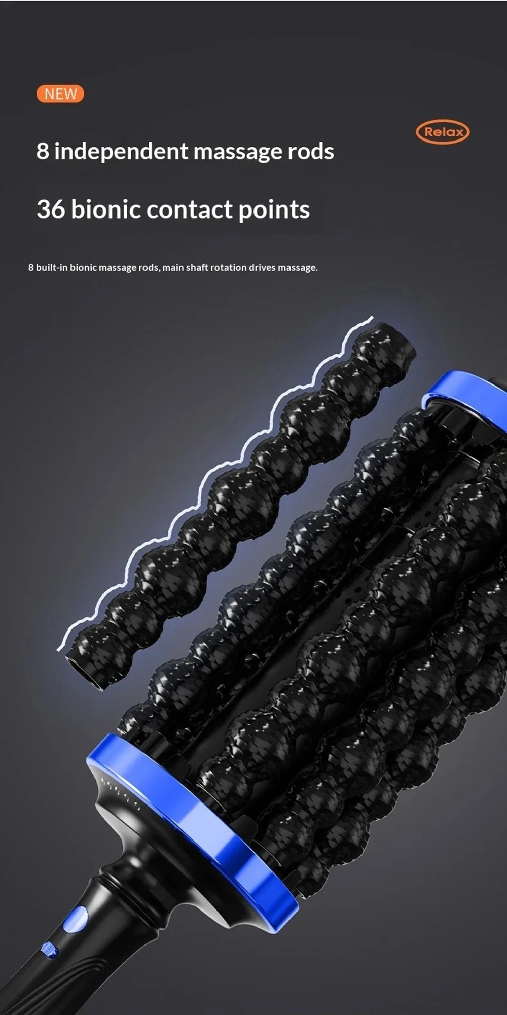 DAT Deep Tissue Percussive Massage Roller
