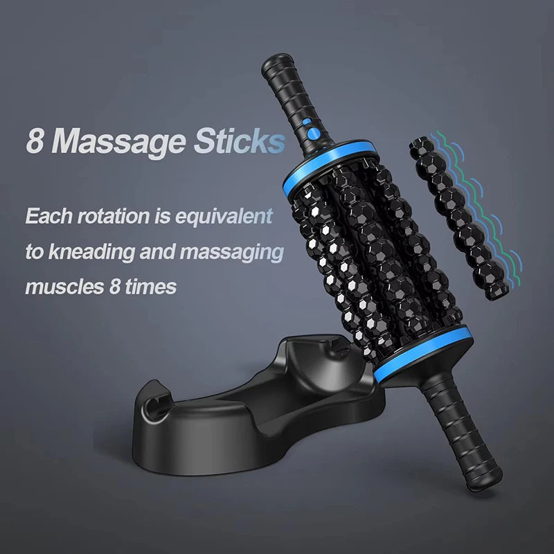 DAT 8-Roller 360° Rechargeable Body Pain Recovery Massager™