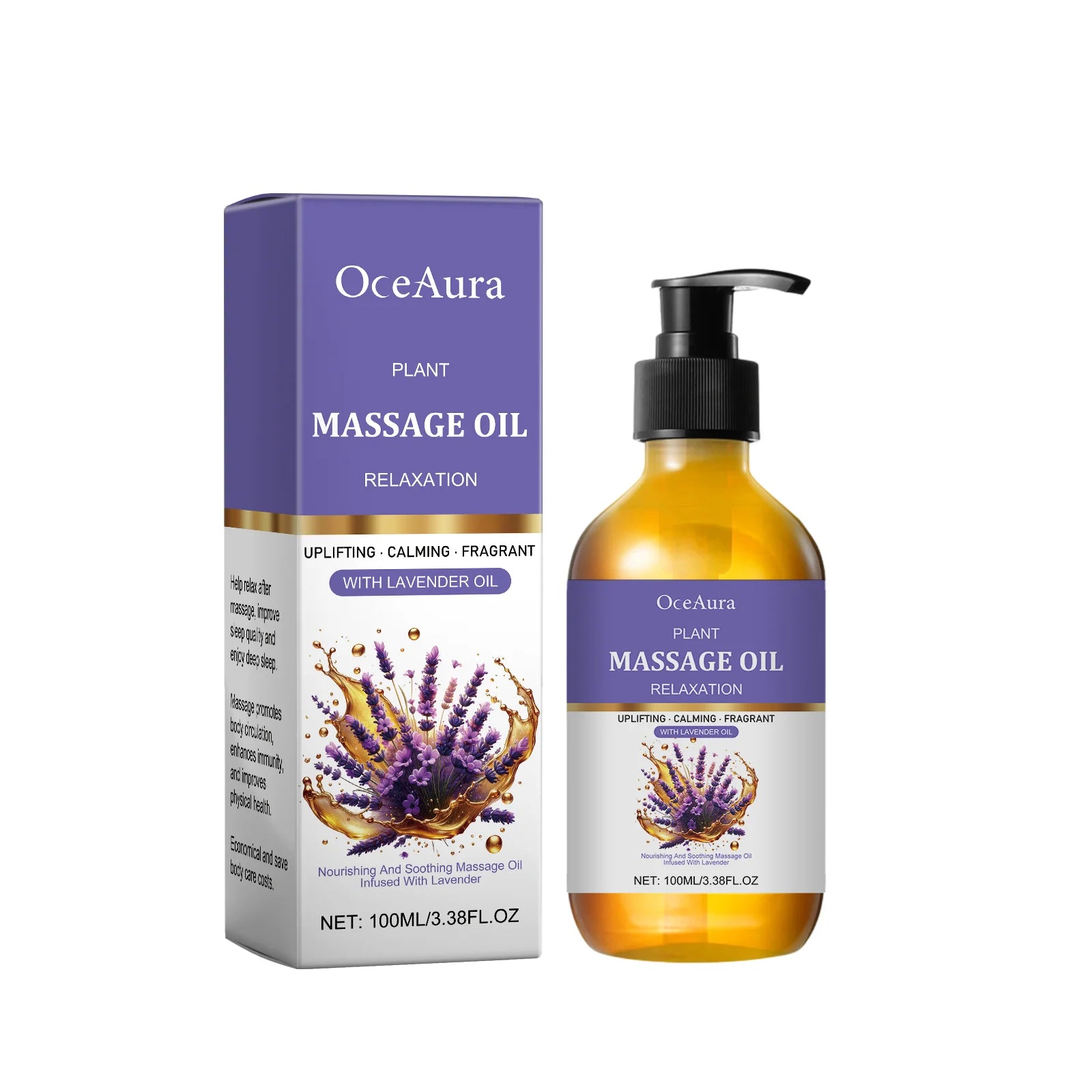 DAT Lavender Recovery Massage Oil™