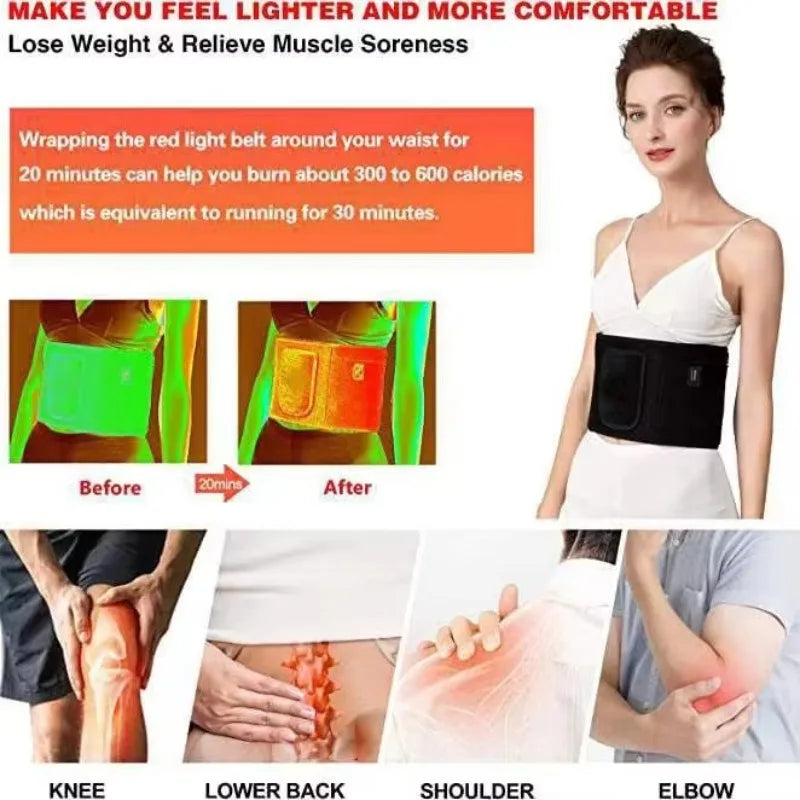 DAT Red Light Waist Recovery Belt